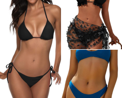 Bikini cover photo collage