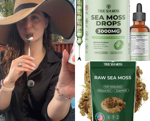 Sea Moss Picks I Use Daily 🌿💚 cover photo collage