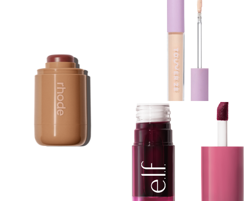 makeup faves cover photo collage