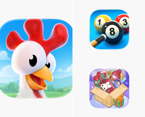 🎮 mobile & party games cover photo collage