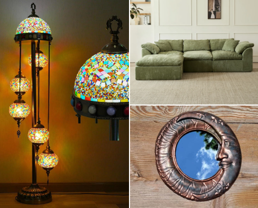 Moody Decor | Living Room cover photo collage
