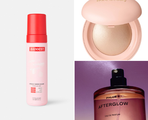 glowy skin cover photo collage