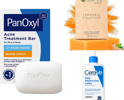 Acne? No problem cover photo collage
