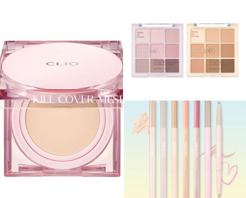 Korean makeup look cover photo collage