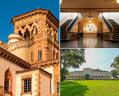 Where the Spirits Linger ⚰️🕸️🏰🕯️ Florida Edition cover photo collage