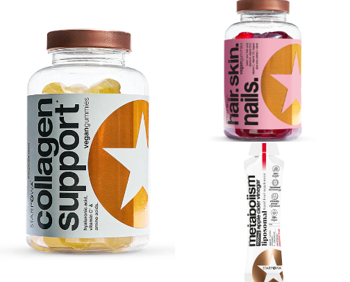 ✨ Perfect for Glowing Skin Lovers – Vegan Collagen Gummies for Daily Beauty Support cover photo collage