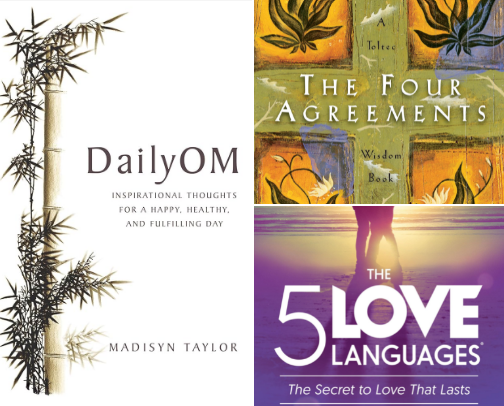 Inspirational Book Recommendations that have changed the direction of my life. cover photo collage