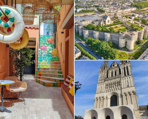 Historic Castles, Green Gardens & Quiet Corners I Enjoyed Angers, France cover photo collage