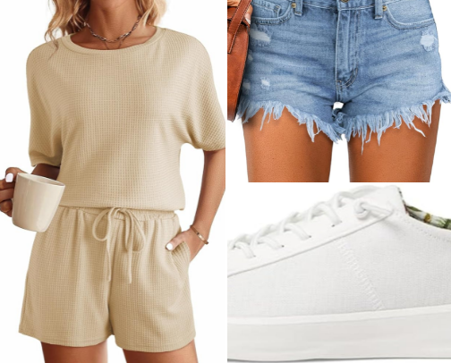 Must-Have Summer Mom Outfits cover photo collage