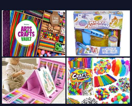 Gifts to Spark Creativity and Fun cover photo collage
