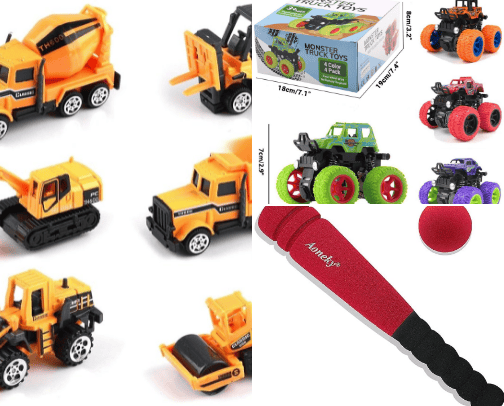 Toys cover photo collage