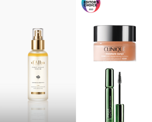 Sky high beauty recs from a flight attendant! cover photo collage