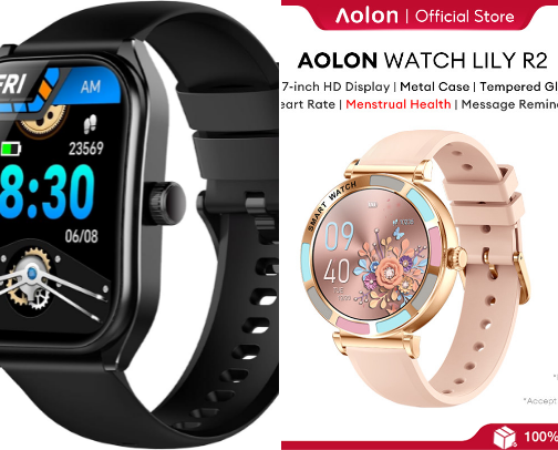 Smartwatch & Smartband cover photo collage