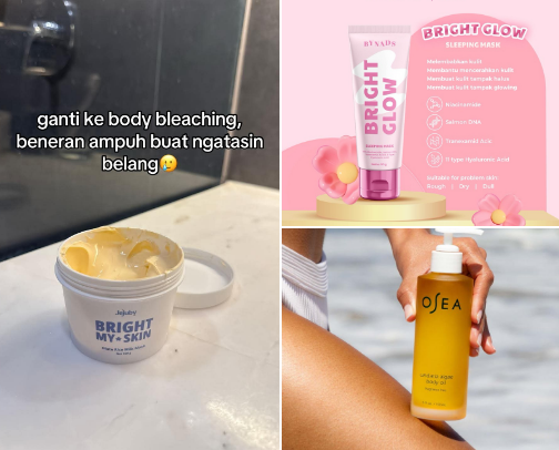 Twitter Recommendantion's Skincare part 2 cover photo collage