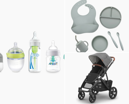 Baby list cover photo collage