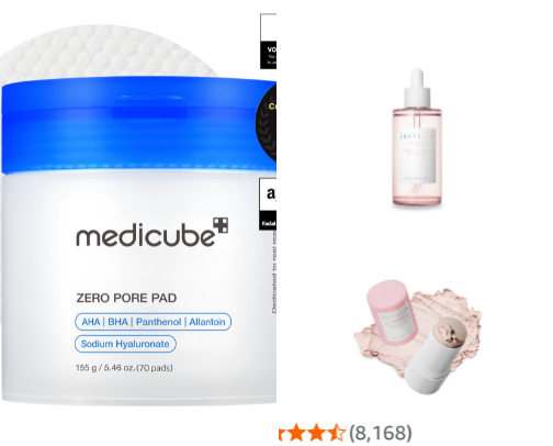 Best korean skincare for enlarged pores cover photo collage