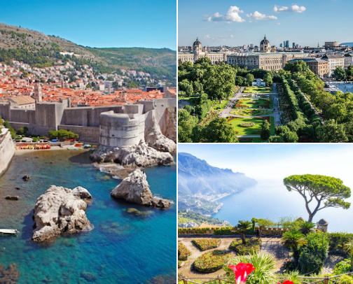 My Favorite Travel Spots & Style Inspiration ✈️ cover photo collage