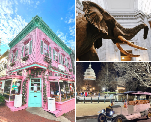 Washington DC Wishlist itinerary cover photo collage