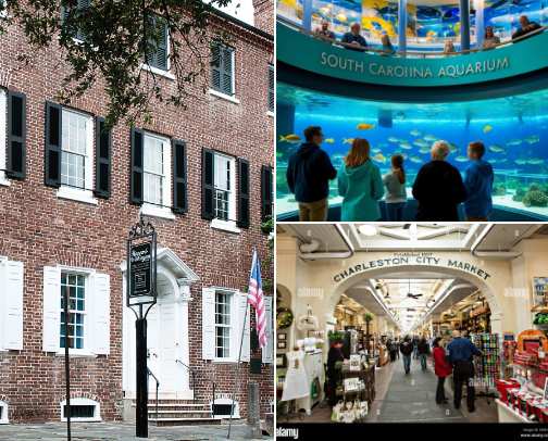 Things to do as a tourist in Charleston SC cover photo collage