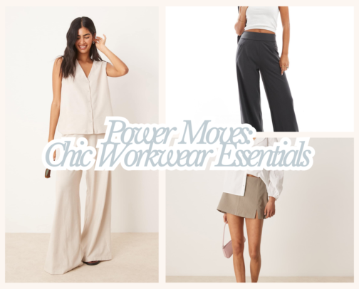 💼 Power Moves: Chic Workwear Essentials cover photo collage