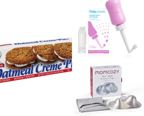 Postpartum Essentials As A First Time Mom cover photo collage