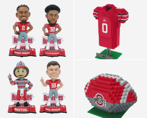 The Ohio State fans gifts and merch. Go Buckeyes cover photo collage