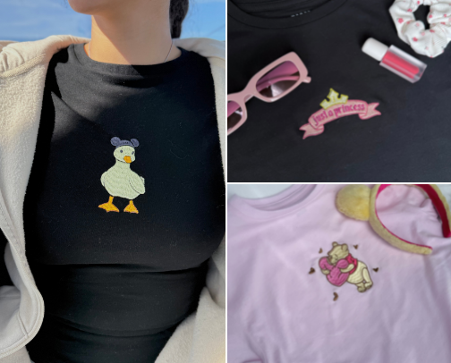 The cutest Disney inspired baby tees cover photo collage