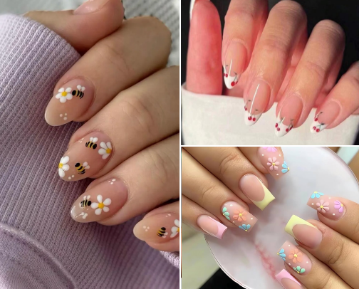 Spring Nail Sets You’ll Love! Spring edition cover photo collage