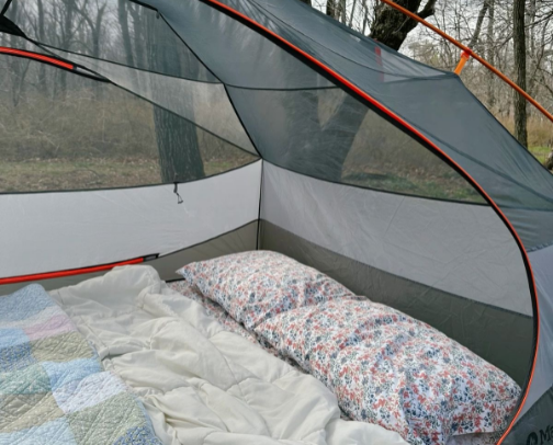 my must have AMAZON camping essentials cover photo collage