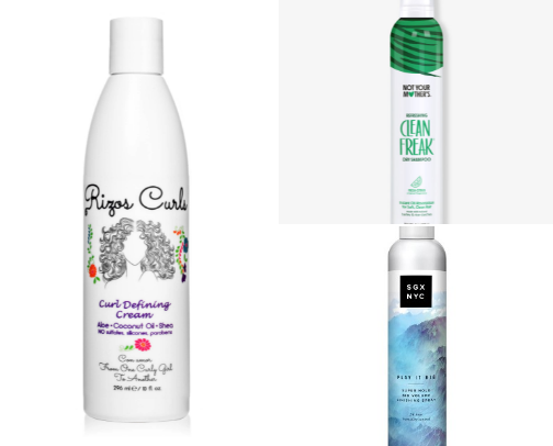 Curly Hair Must Haves! 💇🏻‍♀️ cover photo collage