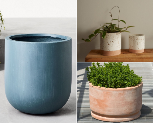 My Favorite Mid Century Modern Planters cover photo collage