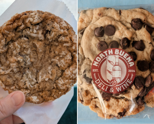 on a mission to find the best cookie in Chicago 🍪 cover photo collage