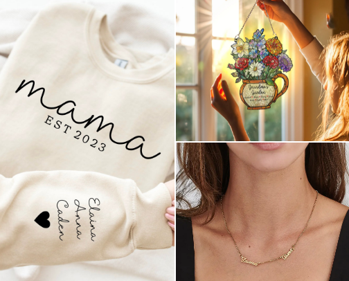 Mother's Day Gifts for Different Moms cover photo collage