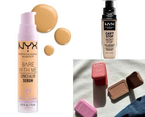 Best NYX make up products cover photo collage