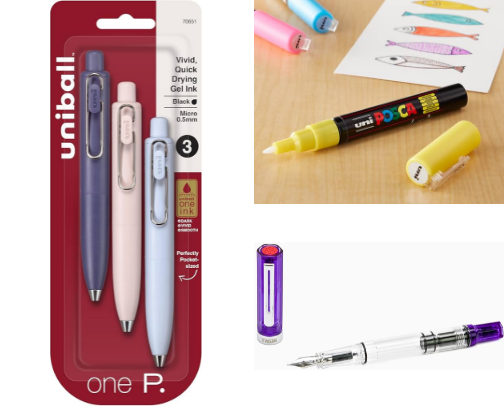 Pens, refills, and inks that I recommend to everyone cover photo collage