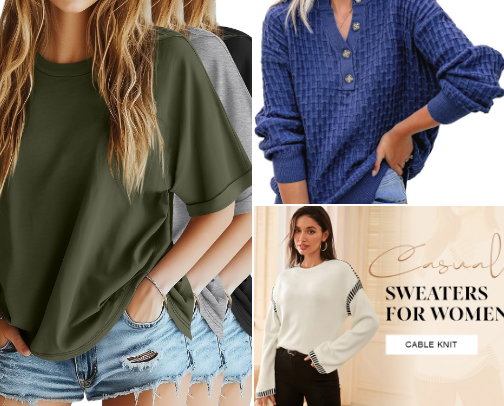 Women's Fashion Must-Haves cover photo collage