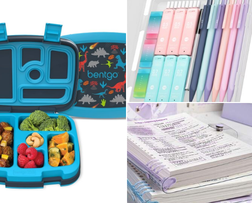 Back to school cover photo collage