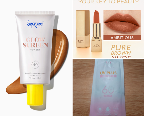 My favorite beauty recs cover photo collage