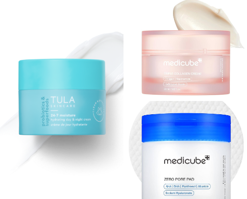 My favorite beauty recs cover photo collage