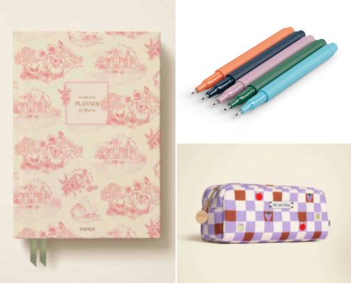 Planners and stationary for the organizer in your life! cover photo collage