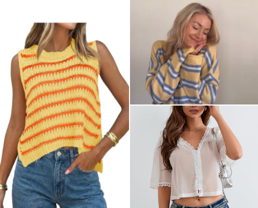 Designer-Looking Amazon Summer Tops!!🤩☀️🌻 cover photo collage