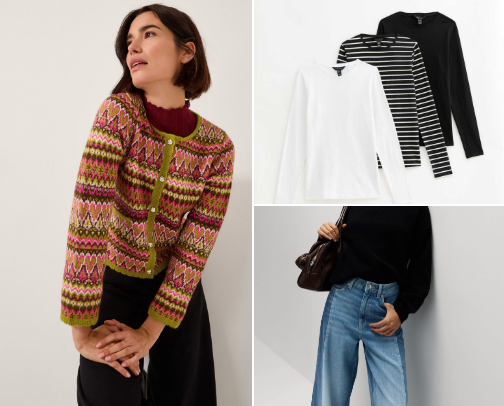 Cozy Layers & Chic Classics (What's living in my wardrobe) cover photo collage