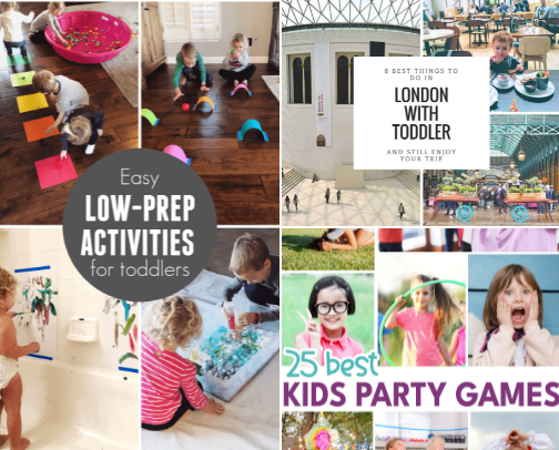 Favorite Toddler Activities💫 cover photo collage