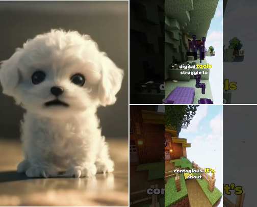 Happy Video Enjoyment cover photo collage
