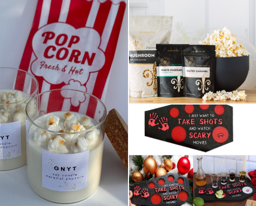 Movie Night Essentials 🍿 cover photo collage