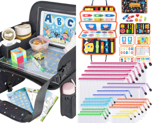 Road Trip Essentials for Toddlers cover photo collage