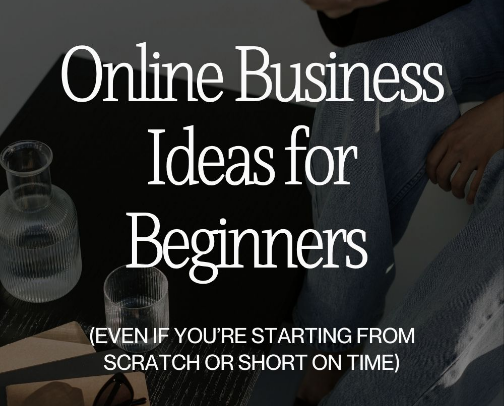 Easy Side Hustle Ideas for Beginners (From Your Phone) cover photo collage