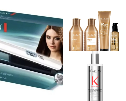 The Hair Products I Swear By cover photo collage