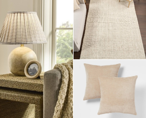 Home Aesthetic on a Budget? These Neutrals Nailed It cover photo collage
