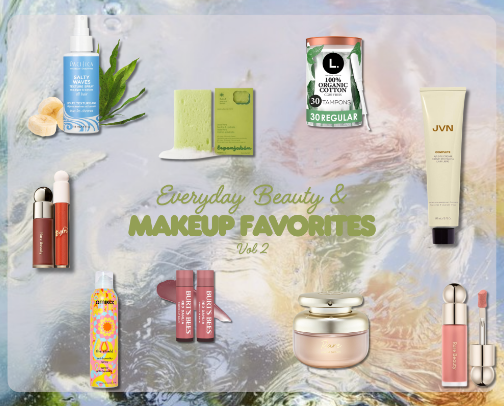 Everyday Clean Beauty & Makeup Favorites cover photo collage